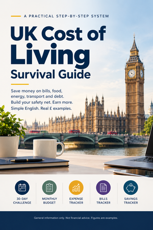 UK money saving guide cover